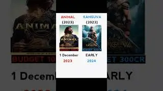 Animal Vs Kanguva Movie Comparison #shorts