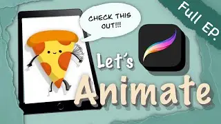 How to animate in procreate | full EP. | bulbasaur creation