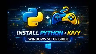 How to Install Python and Kivy on Windows | Kivy Installation Tutorial for Beginners