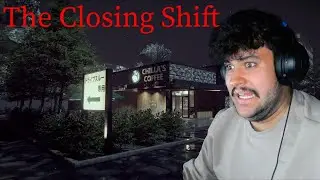 I SHOULD WORK AT STARBUCKS! | The Closing Shift 閉店事件 (Indie Horror Game)