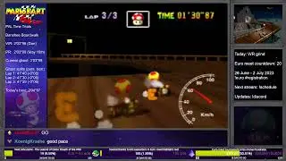 MK64 - BB (3lap, PAL) - 2'03"97 (NTSC: 1'43"10)