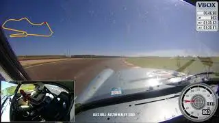 Alex's fastest lap in part 2 of the GTSCC race at Donington Historic