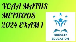 2024 VCE Mathematical Methods Exam 1 Suggested Solutions