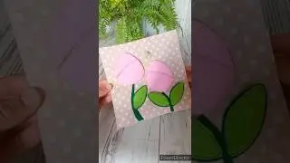 Feltbook. Sewing process. Страничка Тюльпаны