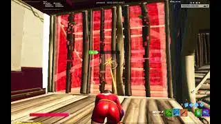 glitch: shoot and build wile i am knocked in fn