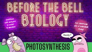 Photosynthesis: Before the Bell Biology