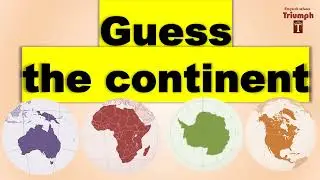 Guess and learn Continents Challenge! 🌎 Fun English and Geography Quiz for All Ages