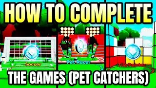 How To Complete The Games Event in Pet Catchers (Roblox)