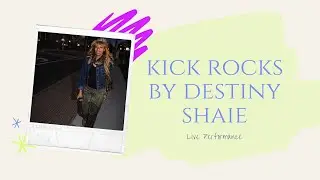 Destiny Shaie Performing 