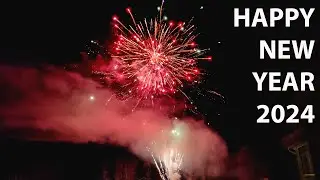 New Year 2024 Fireworks in Finland  [4K]