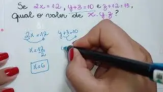 QUESTÃO 1964  - MATEMÁTICA BÁSICA - EQUAÇÃO DO PRIMEIRO GRAU
