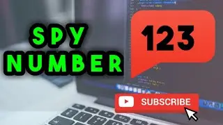 SPY NUMBER || JAVA PROGRAM to check whether the given NUMBER is a SPY number or not Learn#WithMe