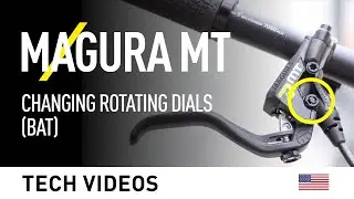 MAGURA MT: Changing the rotating dial (BAT)