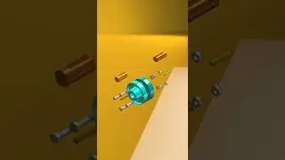 rigid coupling assembly animation || mech tech