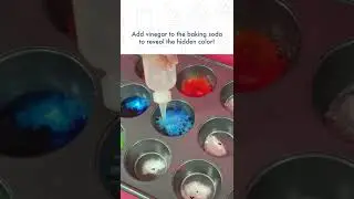 Hidden Color Reveal Experiment | Science for Kids | STEM for Kids #shorts