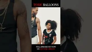 Nah! Bringing yo daughter with you on Pop The Balloon is UNHINGED!!! 🤣 #poptheballoon