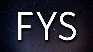 Chlöe - FYS (Lyrics)