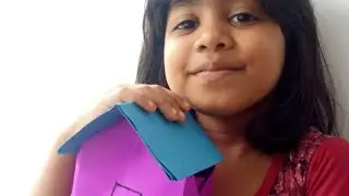 How to make paper house. ( with out glue )