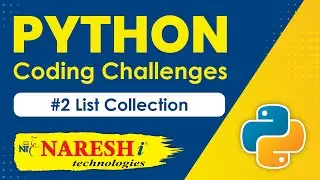 Python Challenges #2 | List Collection | Python Coding Challenges | Naresh IT