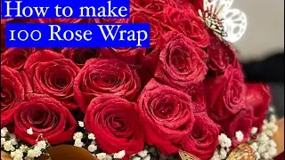 100 Roses Wrapped