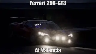 |Ferrari 296-GT3 at Valencia||ACC|