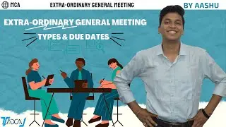 EGM - Extraordinary General Meetings in Indian Companies Act | Difference between GM - EGM - AGM