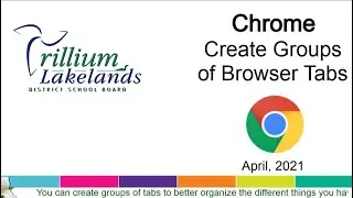 Group Tabs in Chrome