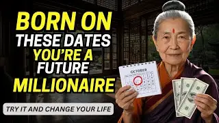 BORN ON THESE DATES YOU'RE A FUTURE MILLIONAIRE | BUDDHIST TEACHINGS