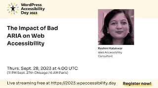 The Impact of Bad ARIA on Web Accessibility