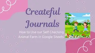 How to Use the Self Checking Farm Animals Game