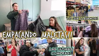 ya mero Nos vamos a MEXICO‼️🇲🇽 Haciendo nuestra Primera Maleta + ultimas compras para Nuestro viaje