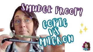 Smudge Proof? Copic Multiliners Vs. Sigma Micron Fineliners Pens Review [Beginner Marker Tips]