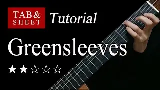 Greensleeves - Guitar Lesson + TAB
