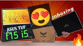 UNBOXING ASUS TUF F15 I5 10TH GENERATION || BEST LAPTO || 😍😍 || Frost RidEr