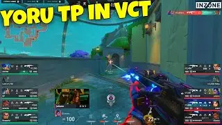 200 IQ Yoru Teleport in VCT | G2 vs SR | Yoru Valorant | Valorant