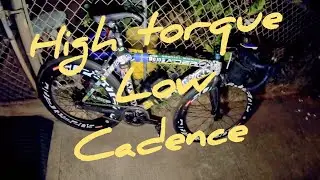 high torque low cadence fixed gear ride