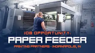 Printing Partners Job Description - Press Feeder