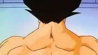 Vegeta training to win