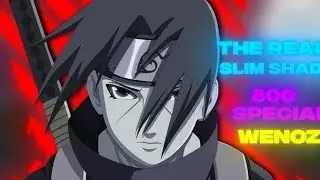 THE REAL SLIM SHADY - ITACHI EDIT 800 SPECIAL (AMV/EDIT) [+free project file]