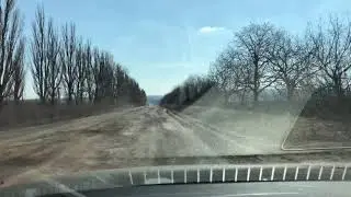Кто сказал, что в Украине плохие дороги?  Это трасса на Кишинёв, участок Атаки - Сороки.