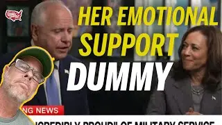 Tim Walz caught lying about "weapons of war" and Venezuelan gangs terrorize while Kamala giggles