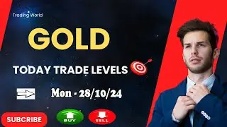 GOLD Today Trading Levels  || XAUUSD Trading Strategy For  Monday 28/10  || #xauusd