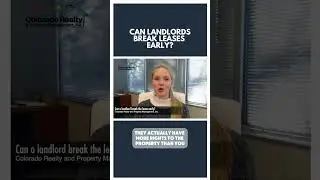 Can Landlords Break Leases Early? - #rentalproperty