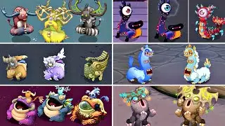 All New Monsters Comparisons Released in 2025 | My Singing Monsters