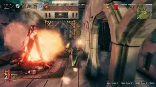 Valheim Temple complex build - pillars everywhere!