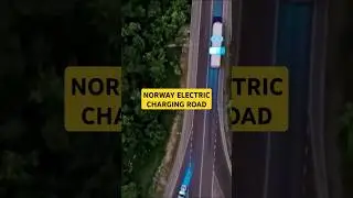 Norway WIRELESS Charging Road #shorts