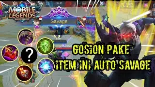 GUSION TERSANGAR!! EASY SAVAGE - Mobile Legends