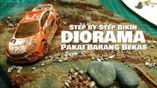 Bikin Diorama Rally WRC pakai barang bekas & mobil mobilan Hot Wheels Honda