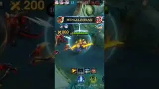 build gatot kaca yang tersakit damage nya dan powernya semakin kuat lawanya pun mati semua