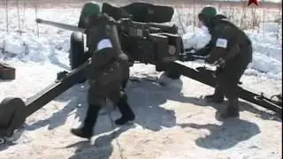 Боевые стрельбы артиллеристов